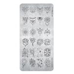 Stamp Plate 18 Happy Floral
