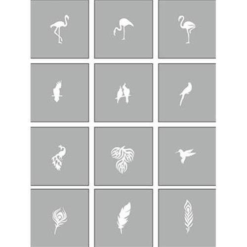 Airnails Mask Exotic Birds Collection