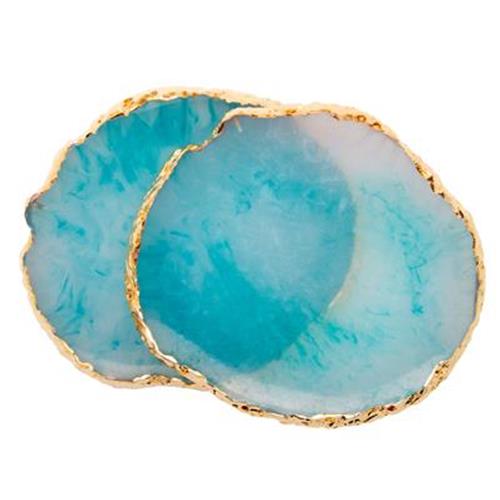 Display Agate Geode Taurquoise