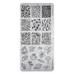 Stamp Plate 40 Lots of Leafs