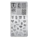 Stamping  Plate 44 Valentine's Day