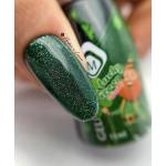 Gelpolish/semipermanente Lucky Green Glitter 15 ml